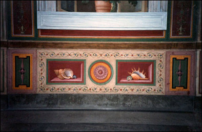 Restauri - Restauro  fino a 120 cm. da terra della I Loggia (Prima Loggia) - Palazzo Apostolico (Vaticano) - Rosa Restauri e Decorazioni.