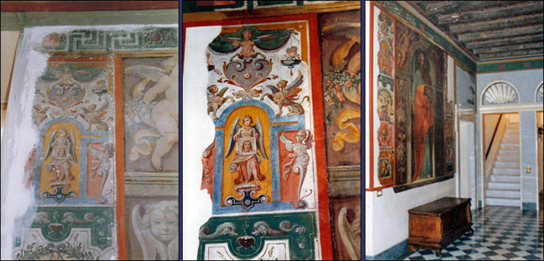 Restauri affreschi.