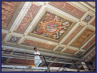 Impresa di restauratori.